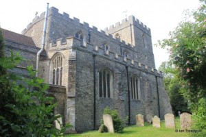 All Saints, Kempston. View from the north.