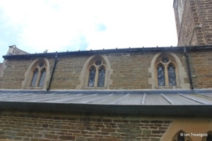 Flitwick - St Peter & St Paul. Clerestory from the north.