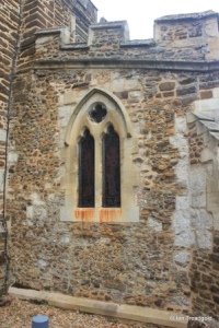 Flitwick - St Peter & St Paul. South aisle, west window.