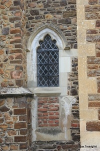 Flitwick - St Peter & St Paul. Chancel, south-west window.