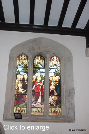 Flitwick - St Peter & St Paul. South aisle, south window internal.