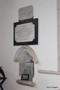 Flitwick - St Peter & St Paul. Chancel piscina.