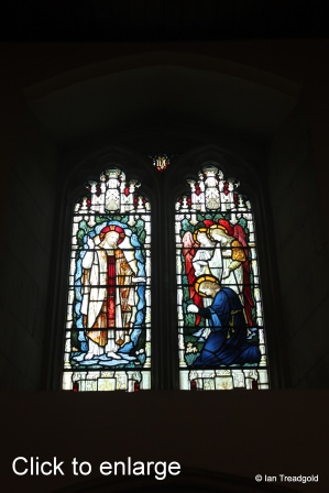 Flitwick - St Peter & St Paul. West window - internal.