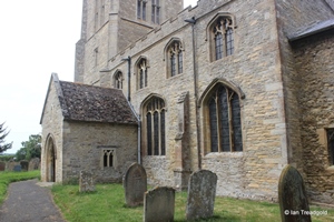 Keysoe, St Mary. View from the south. Keysoe, St Mary. View from the south.