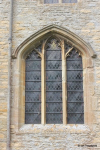 Keysoe, St Mary. South side, western window. Keysoe, St Mary. South side, western window.