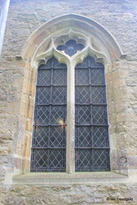 Keysoe, St Mary. North aisle, western window. Keysoe, St Mary. North aisle, western window.