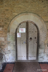 Keysoe, St Mary. South doorway. Keysoe, St Mary. South doorway.