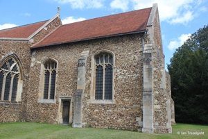 Langford, St Andrew. Chancel from the south.