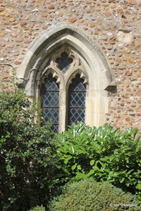 Langford, St Andrew. South tower east window.