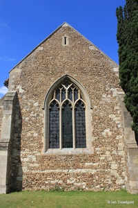 Langford, St Andrew. East window.