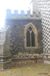 Luton - St Mary. North aisle west window.