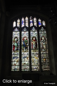 Luton - St Mary. Wenlock Chapel window.