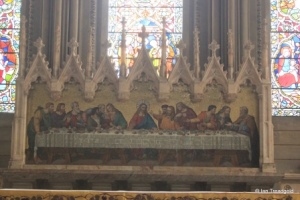 Luton - St Mary. Reredos.