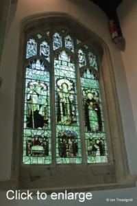 Leighton Buzzard - All Saints. North aisle, west window.