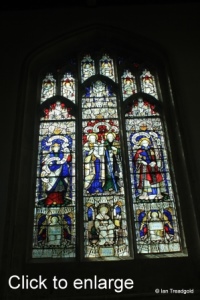 Leighton Buzzard - All Saints. South aisle, central window.