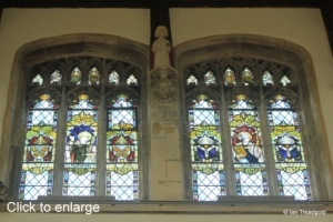 Leighton Buzzard - All Saints. Clerestory window.