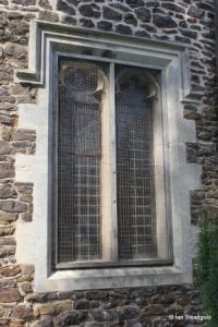 Linslade - St Mary. Nave south-west window. Linslade - St Mary. Nave south-west window.