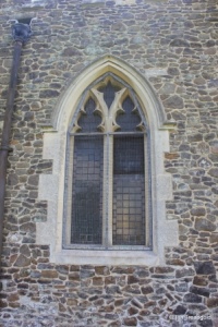 Linslade - St Mary. Nave, north-west window. Linslade - St Mary. Nave, north-west window.