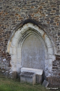 Linslade - St Mary. Nave, north doorway. Linslade - St Mary. Nave, north doorway.