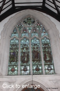 Linslade - St Barnabas. West window internal.