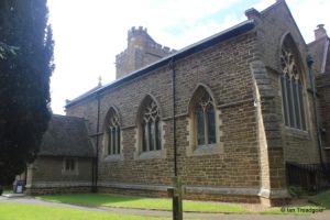 Maulden - St Mary. South aisle from the south-east.