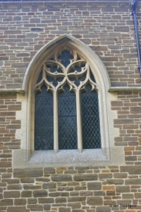 Maulden - St Mary. South aisle, central window.