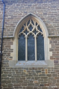 Maulden - St Mary. South aisle, western window.