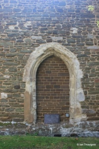 Maulden - St Mary. Blocked north doorway.
