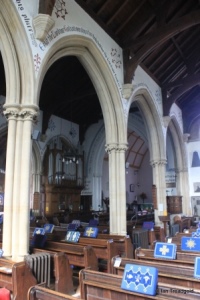 Maulden - St Mary. South aisle arcade.