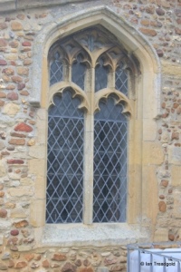 Little Staughton - All Saints. South aisle, east window.