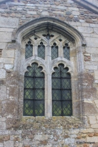 Little Staughton - All Saints. Organ chamber north window.