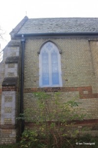 Luton - Biscot, Holy Trinity.  Chancel, north window.