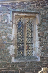 Millbrook - St Michael and All Angels. South aisle, east window. Millbrook - St Michael and All Angels. South aisle, east window.