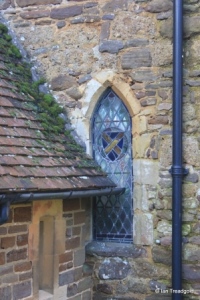 Millbrook - St Michael and All Angels. South aisle lancet window. Millbrook - St Michael and All Angels. South aisle lancet window.