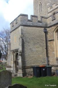 Milton Ernest - All Saints. South porch from the south-east.