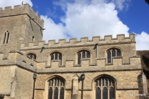 Milton Ernest - All Saints. Clerestory from the south.