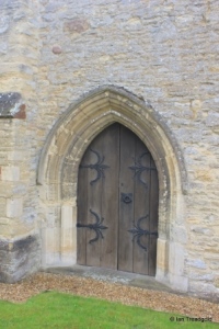 Milton Ernest - All Saints. North doorway.