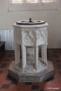 Milton Ernest - All Saints. Font.