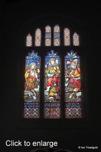 Milton Ernest - All Saints. South aisle, west window internal.