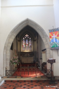 Milton Ernest - All Saints. Chancel arch.