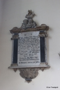 Milton Ernest - All Saints. North aisle, Susanna Rolt memorial.