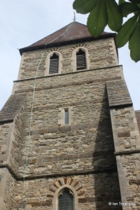 Moggerhanger - St John. Tower from the south. Moggerhanger - St John. Tower from the south.
