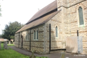 Moggerhanger - St John. South aisle from the south-east. Moggerhanger - St John. South aisle from the south-east.