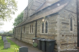 Moggerhanger - St John. North aisle from the west.