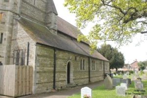 Moggerhanger - St John. North aisle from the east. Moggerhanger - St John. North aisle from the east.