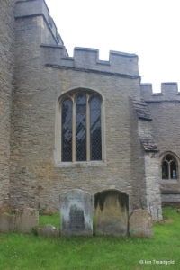Oakley - St Mary. South aisle, west window.
