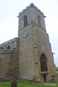 Oakley - St Mary. Tower from the north-west.