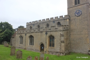 Oakley - St Mary. North aisle from the north-west.