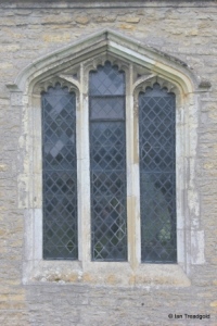 Oakley - St Mary. North aisle, eastern window.