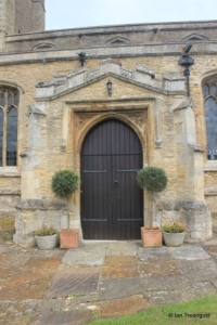 Odell - All Saints. South porch. Odell - All Saints. South porch.